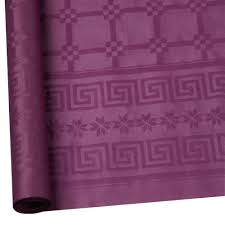 Скатерть ролл 1,18x6m дамасской фиолетовый