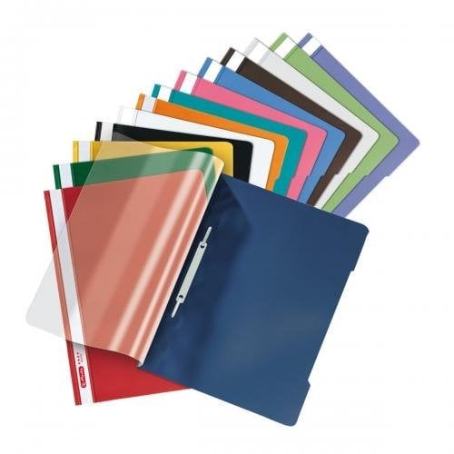 Папка скоросшиватель Herlitz A4 - розовая