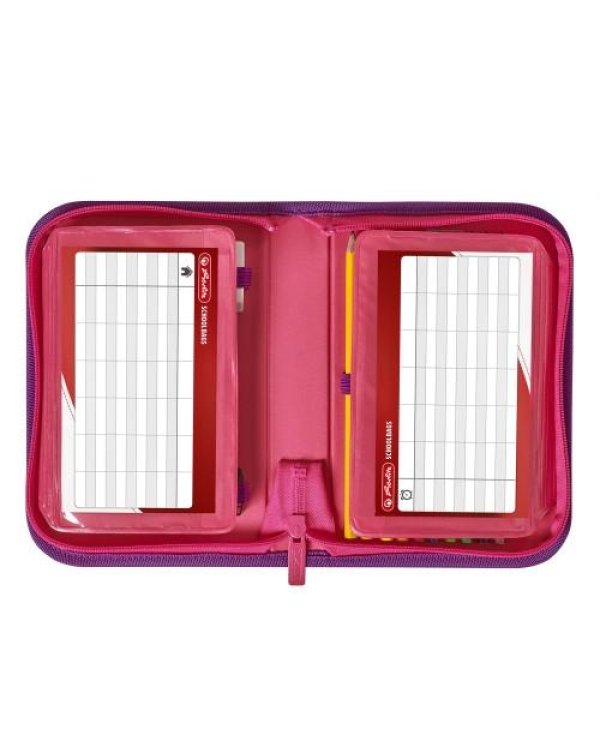 Пенал 31priekšmets розовый ромб