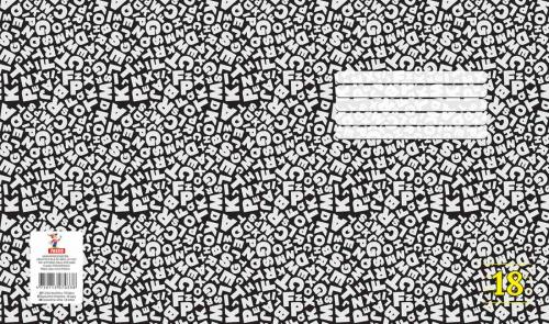 Тетрадь линия 18lpp Freko