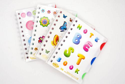 A696 ноутбука со спиральной новой книгой