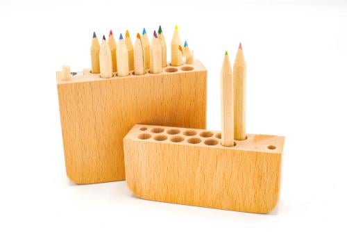 Карандаши деревянной пенал 12шт мини