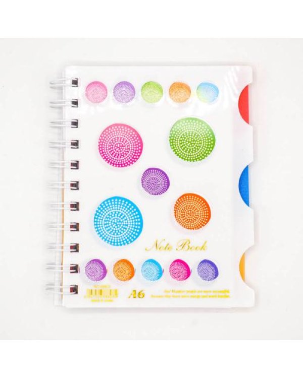 A696 ноутбука со спиральной новой книгой