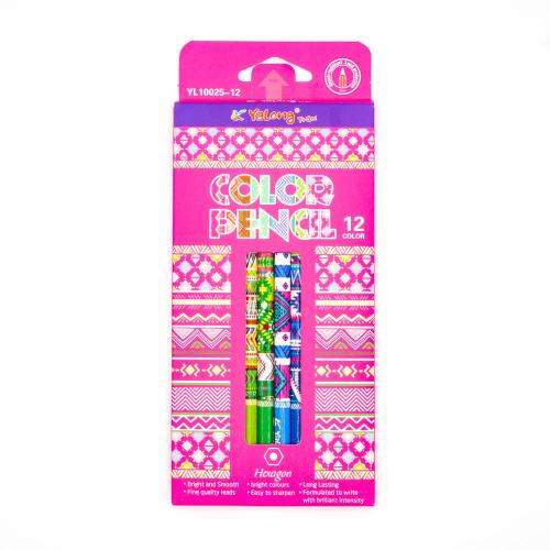 Карандаши 12kr./ Yalong шестиугольник