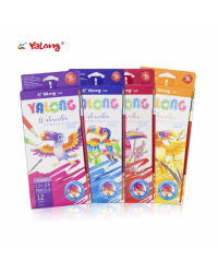 Акварельные карандаши 12 цв./ Yalong