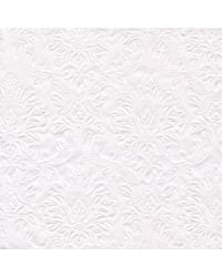 Салфетки 33/3/16 Рельефный белый / 11365350