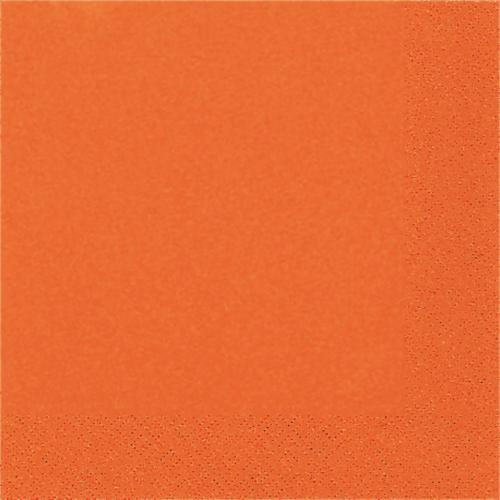 Салфетки оранжевый 33/3/20