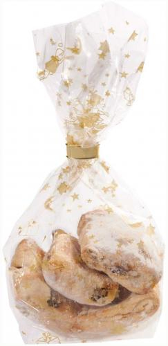 Мешок для подарков 180x300 мм (рождественская тематика) 