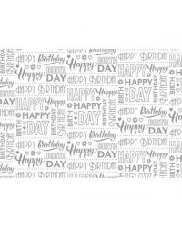 Подарочная бумага 2mx70cm Happy B-Day