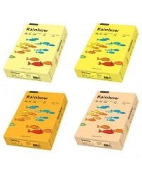Радуга цветная бумага 160г / м² A4