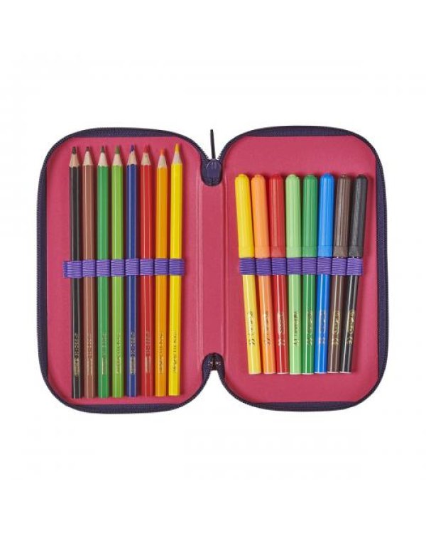 Пенал 2-х частей 23pr. единорог