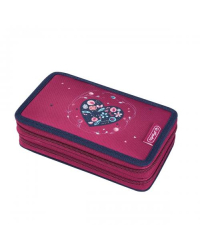 Пенал 2-х частей 23pr. сердце