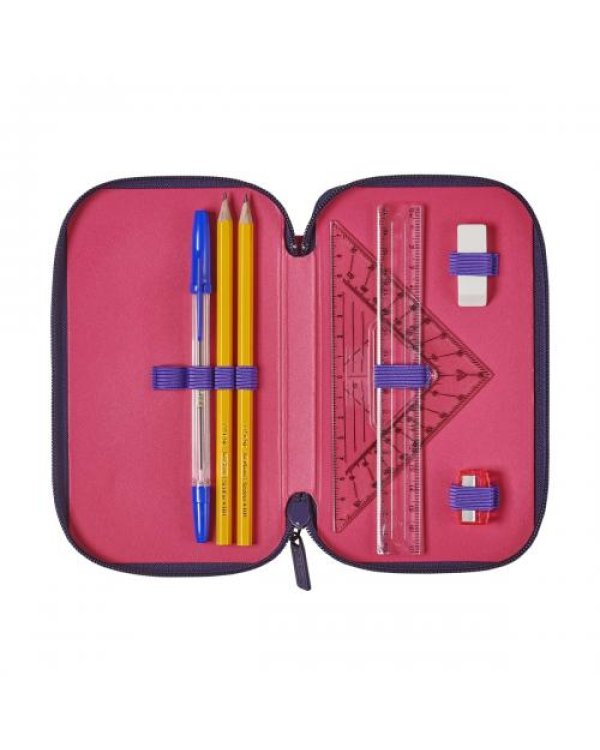 Пенал 2-х частей 23pr. сердце