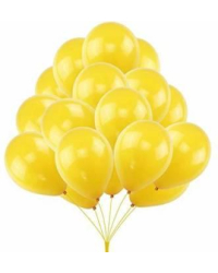 Аватар желтые воздушные шары 100шт металлические