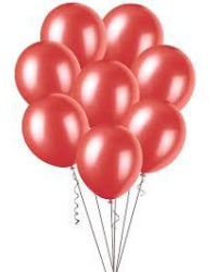 Аватар красные шары 100шт металлические