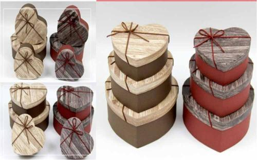 Подарочная коробка сердце