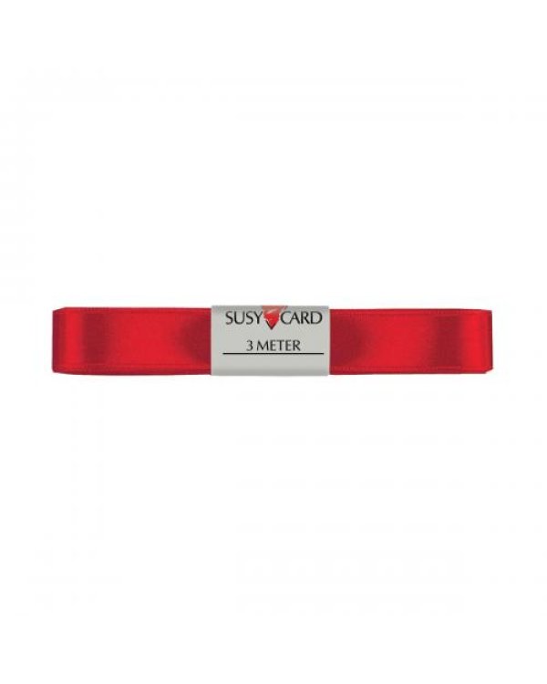 Лента упаковочная 15мм х 3м сатин