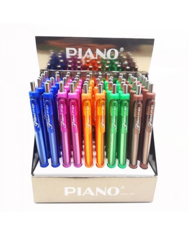 Ручка Piano PT321 0,5 мм синяя