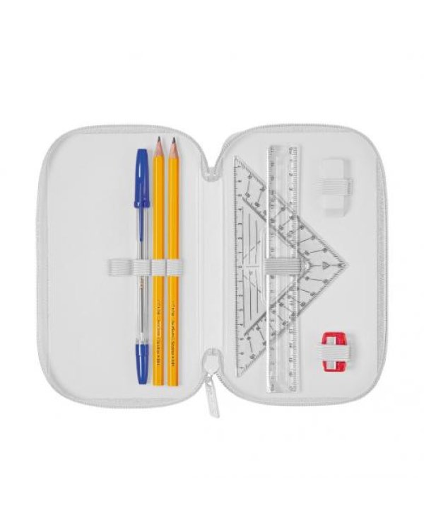 Пенал 2-х частей 23pr. звездочки