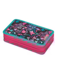 Пенал 2-х частей 23pr. звездочки