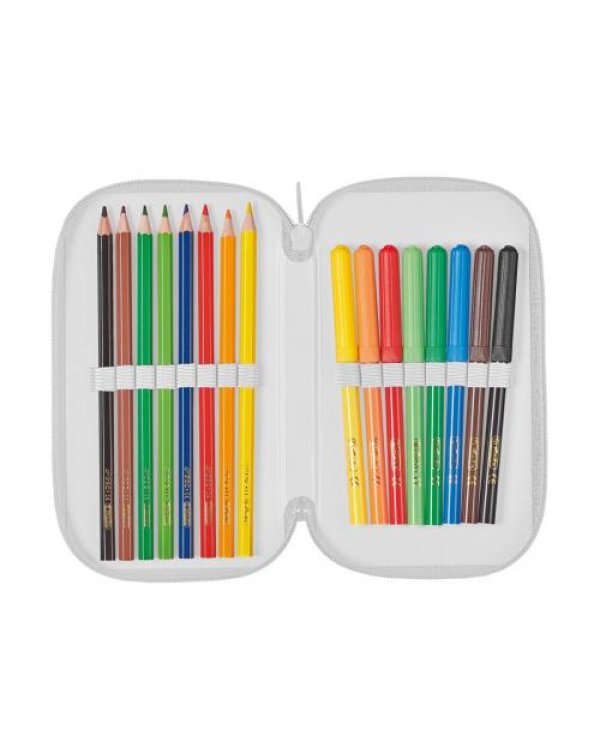 Пенал 2-х частей 23pr. звездочки