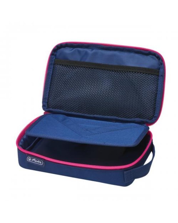 пенал 2go синий / розовый