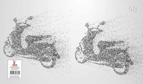 Блокнот А5 / 4 Тип 48lpp Linie