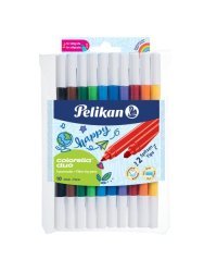 Flomasteri Colorella-Duo C407/10  Pelikan