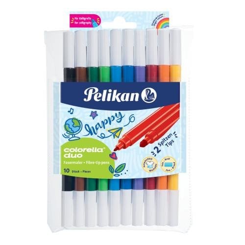 Обложка книги «Flomasteri Colorella-Duo C407/10  Pelikan»