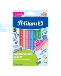 Flomasteri Colorella-Duo C407/12  Pelikan