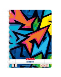 Spirāļklade A4/80 līniju Neon