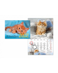 Sienas kalendārs KAĶI 2022