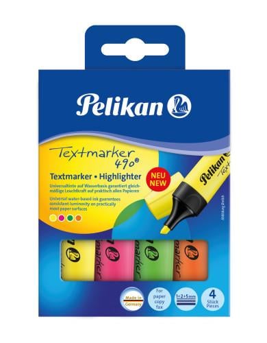 Marķieri teksta 490/4 Pelikan kompl.