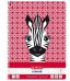 Spirāļbloks A4/80 rūtiņu Zebra
