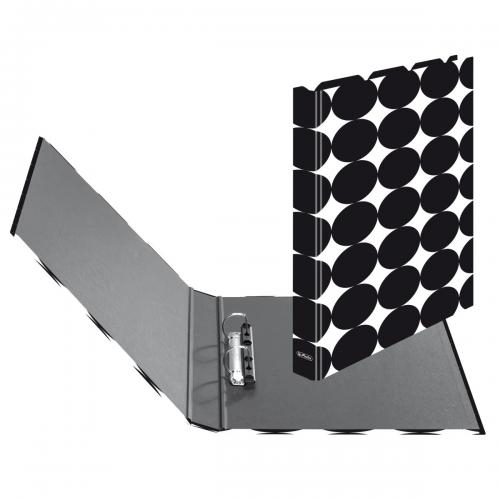 Mape A4/2riņķu  Just Black