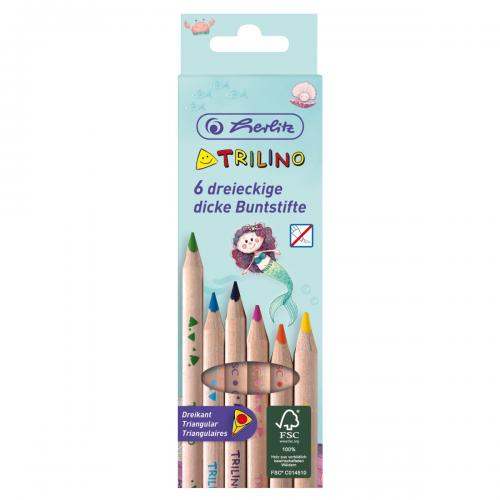 Zīmuļi 6kr. Trilino Nāriņa