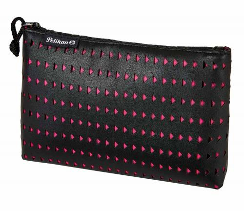 Penālis-maks Lasercut melns/rozā