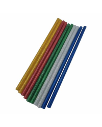 Līmes stienīši  19cm glitter 10gab