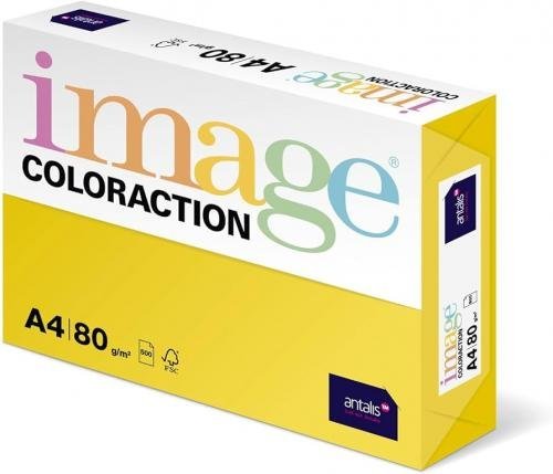 Papīrs Image A4 80g 500lp Canary