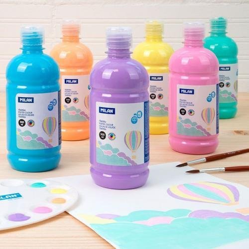 Guaša krāsa 500ml pastel