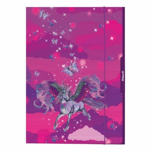 Mape A3 ar gumiju,kartona Unicorn Mape A3 ar gumiju,kartona Unicorn