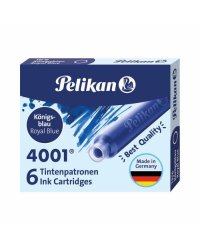 Tintes Kapsulas Pelikan 4001  6gab.