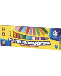 Plastilīns 18krāsu Astra 340g