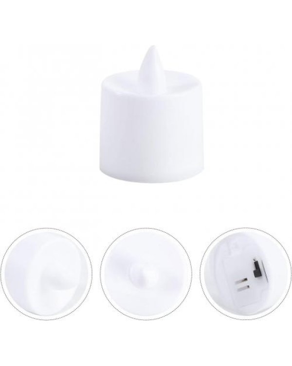 LED tējassvece balta 3cm