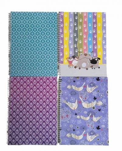 Spirāļklade A4/125 rūt.