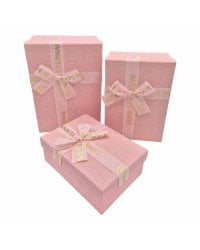 Dāvanu kaste  rozā