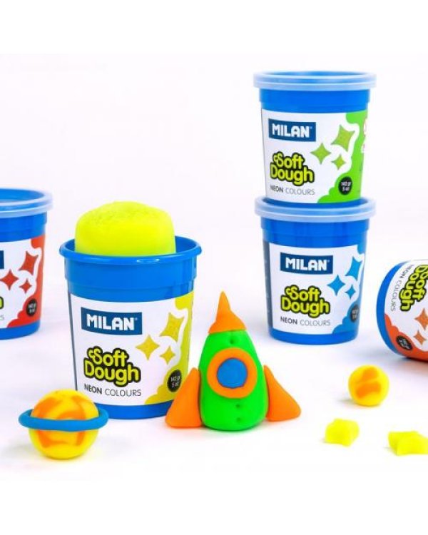 Plastilīns mīkstais Milan Soft Dought uz kviešu bāzes