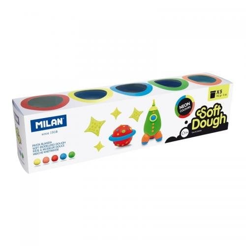 Plastilīns mīkstais Milan Soft Dought uz kviešu bāzes