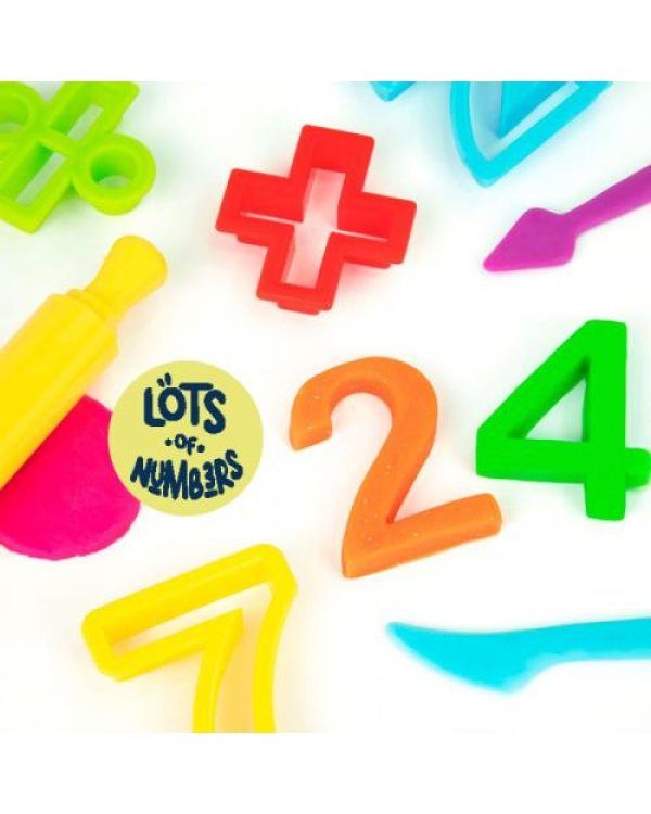 Platilīns Milan Soft Dought 5Lots of Number