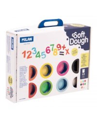 Platilīns Milan Soft Dought 5Lots of Number